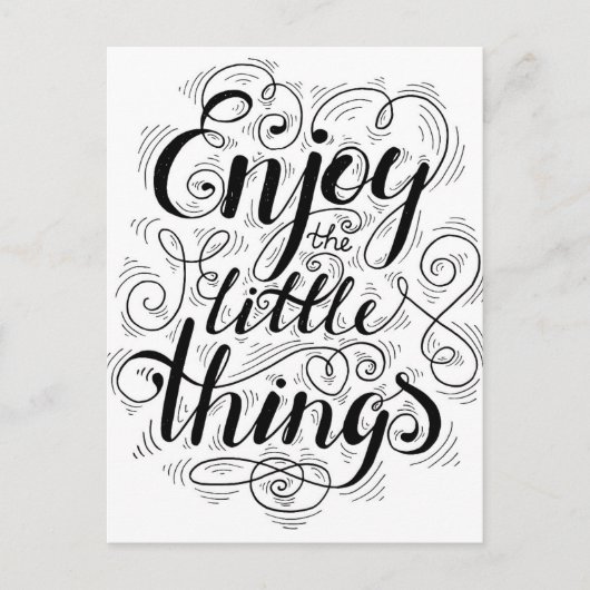 小さ楽しむなもの1 ポストカード (正面)