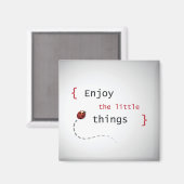 小さ楽しむなもの2 マグネット (正面/裏面)