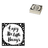 小さ楽しむなもの3 ラバースタンプ (押印)