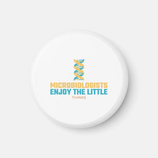 小さ楽しむなもの マグネット (正面)