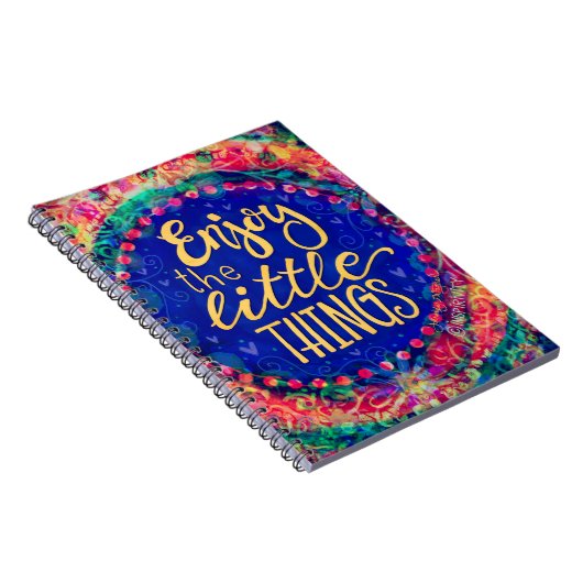 小さ楽しむな事が心を揺さ感動的がす ノートブック (右側)