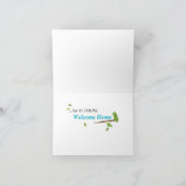 小さ違うい新しい家、鳥 案内状 (内部)