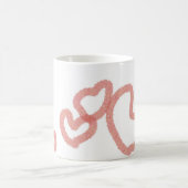 「小よくはしゃぐハート」クラシックマグカップ11オズコーヒー コーヒーマグカップ (中央)