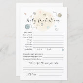 小よくはしゃぐ子猫のベビー予測 (正面/裏面)