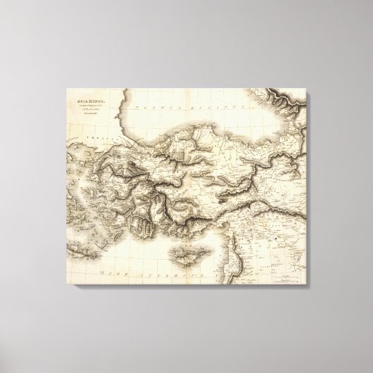 小アジア3 キャンバスプリント (正面)