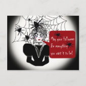 小アニメのスパイダーウーマン ポストカード (正面)