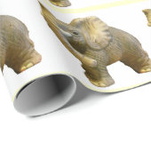 小アフリカの雄牛 ラッピングペーパー (ロールコーナー)