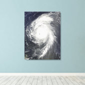 小アンティル諸島のハリケーン法案 キャンバスプリント (インサイチュ (ウッドフロア))