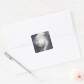 小アンティル諸島のハリケーン法案 スクエアシール (封筒)