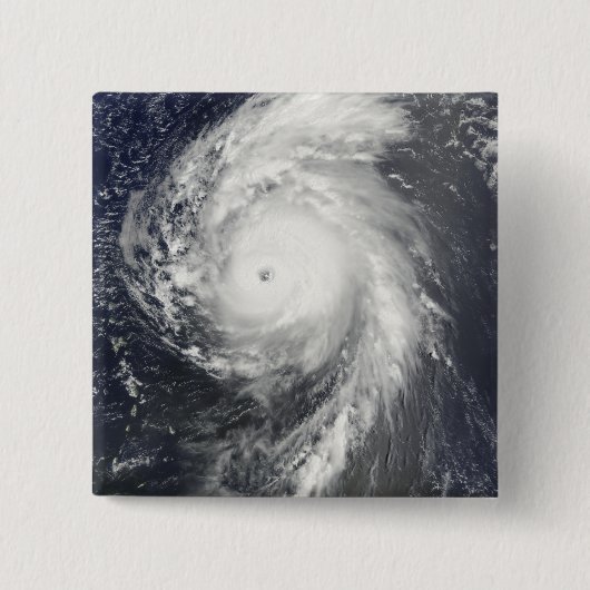 小アンティル諸島のハリケーン法案 缶バッジ (正面)