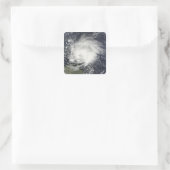 小アンティル諸島のハリケーン・トマス スクエアシール (バッグ)