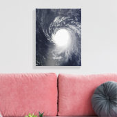 小アンティル諸島のハリケーンIke キャンバスプリント (インサイチュ (リビング))