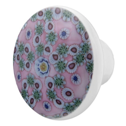 小エレガントさな花のパタビクトリアンーン セラミックノブ (右)