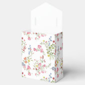 小エレガントプリンセスベア赤王室のちゃんシャワー フェイバーボックス (オープン)