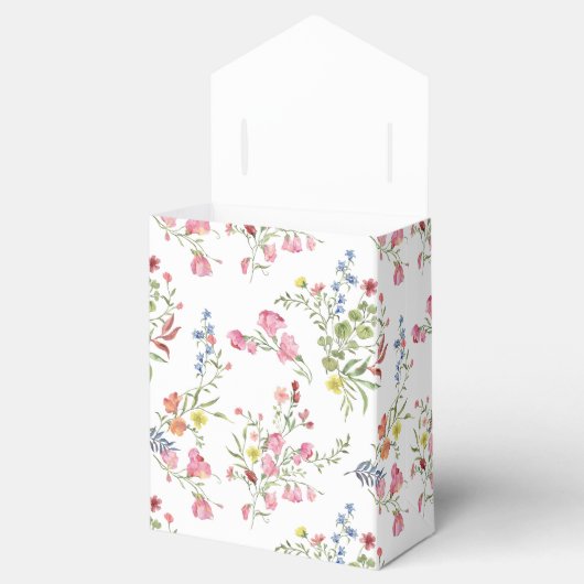 小エレガントプリンセスベア赤王室のちゃんシャワー フェイバーボックス (オープン)