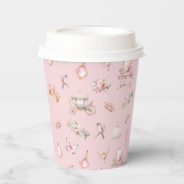 小エレガントプリンセスベビーシャワー紙カップ 紙コップ