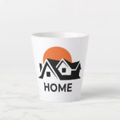 小エレガントラテマグカップ12オズ カフェラテマグ (正面)