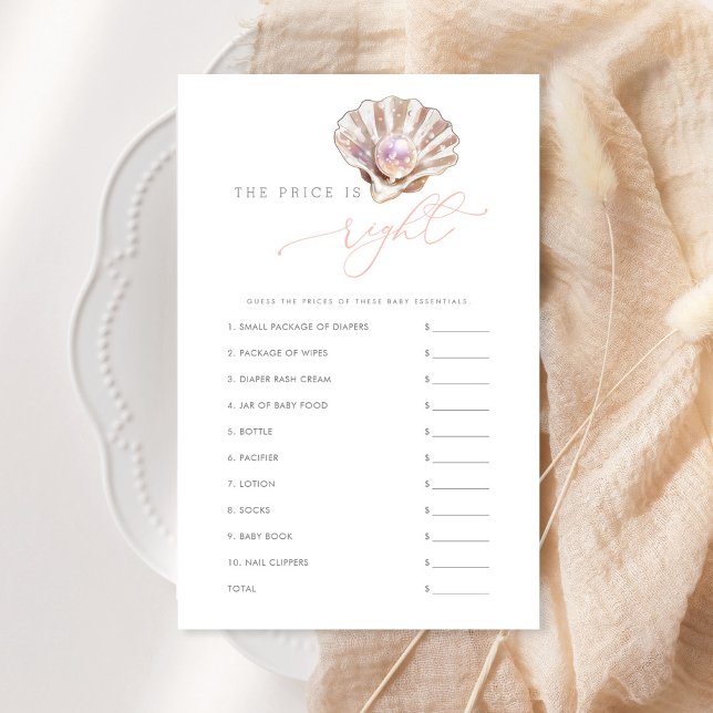 小エレガント真珠の価格は正しいゲームカード (クリエイターアップロード済み)