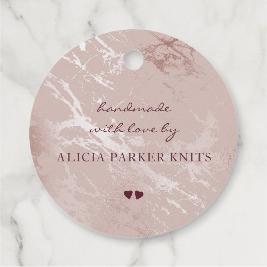 小カスタムさなビジネス用品のパッケ感謝していージング フェイバータグ (裏面)