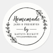 小カスタムさなビジネス用品パッケージ ラウンドシール (正面)