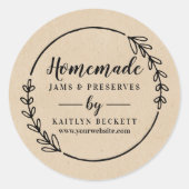 小カスタムさなビジネス用品パッケージ ラウンドシール (正面)