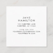 小カスタムさなビジネス用品 予約カード (裏面)