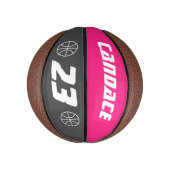 小カスタムさなミニバスケットボールの子供の誕生日ギフト ミニバスケットボール (縦)