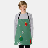 小カスタムベーキング料理 エプロン (着用した状態)
