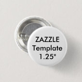 小カスタム型1.25インチ丸型ボタンピン 缶バッジ (正面&裏面)