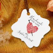 小カスタム業用ニット供給包装ラベル フェイバータグ