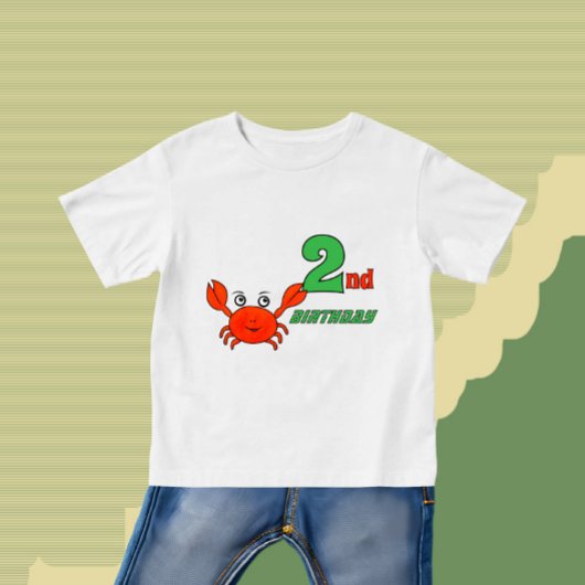 小カニ ベビーTシャツ