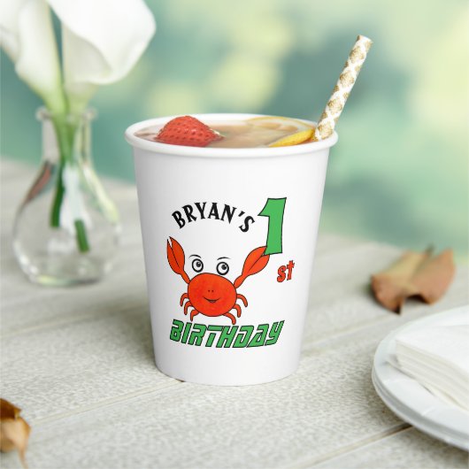 小カニ 紙コップ (インサイチュ)