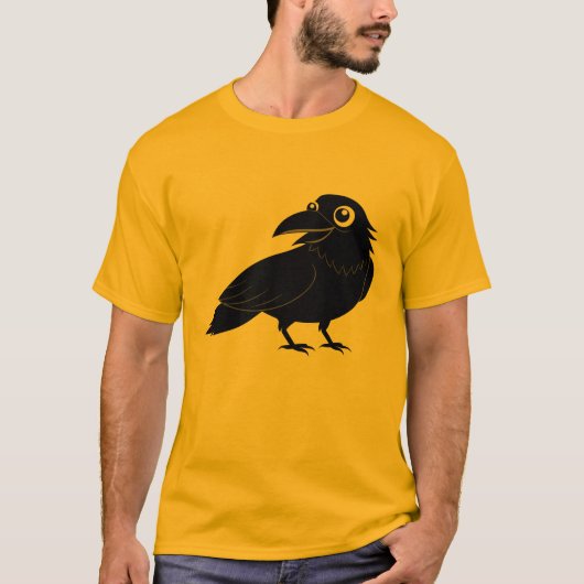 小カラス Tシャツ (正面)