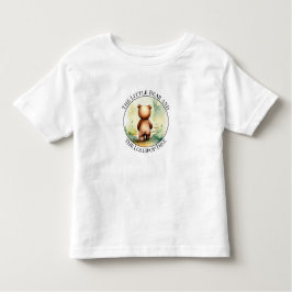 小カラフル熊の子供幼児Tシャツ トドラーTシャツ