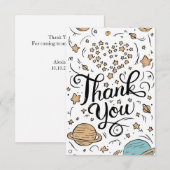 小カラフル道 サンキューカード (正面/裏面)