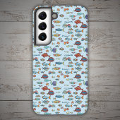 小カラフル魚 SAMSUNG GALAXYケース