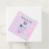 小ガーリー事業の手作りギフト愛QR作り フェイバータグ (インサイチュ)