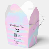 小ガーリー事業の手作りギフト愛QR作り フェイバーボックス (見開き)