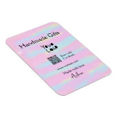 小ガーリー事業の手作りギフト愛QR作り マグネット (右側)