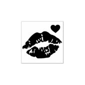 小キスをする唇 ラバースタンプ (インプリント)