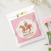 小クール女性のカーボーイと馬の誕生日パーティー