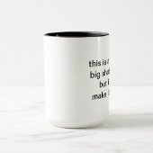 小グラスのマグ マグカップ (中央)