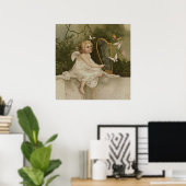 小ケルブの笑顔 ポスター (ホームオフィス)