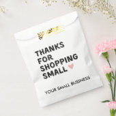 小サンキューショッピング |スモールビジネス フェイバーバッグ (封をした状態)