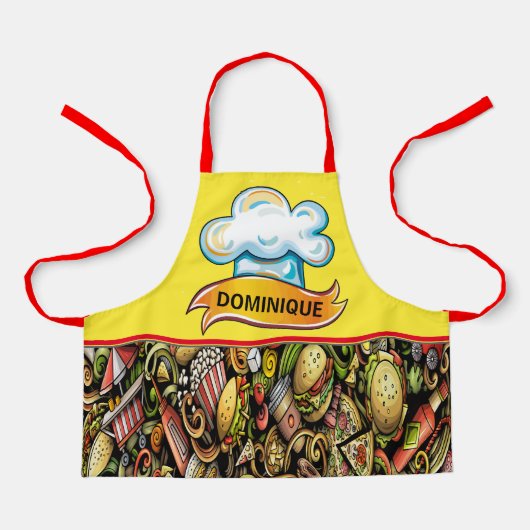 小シェフエプロン エプロン (正面)