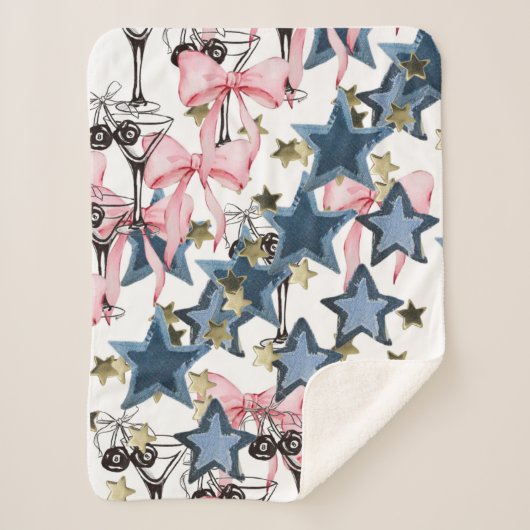 小シェルパ毛布 シェルパブランケット (正面)