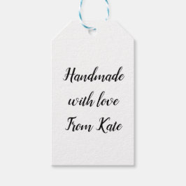 小シンプルミニマル手作りビジネスGIFTラベル ギフトタグ