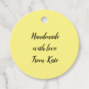 小シンプルミニマル手作りビジネスGIFTラベル フェイバータグ