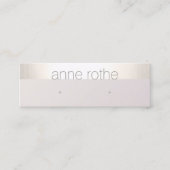 小スタッエレガントドイヤリング表示ホルダー スキニー名刺 (正面)