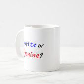 小ゼット・レ・ミゼラブル コーヒーマグカップ (正面左)